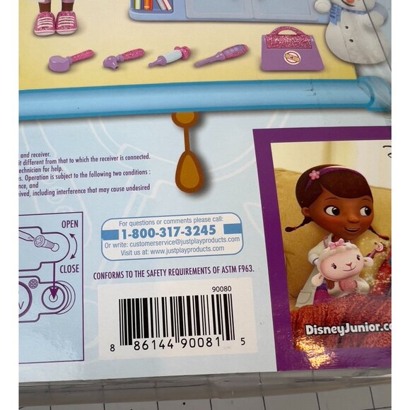 Disney Doc McStuffins Magic Talkin Checkup Set 10 Pieces For Ages 3+ - Picture 5 of 9